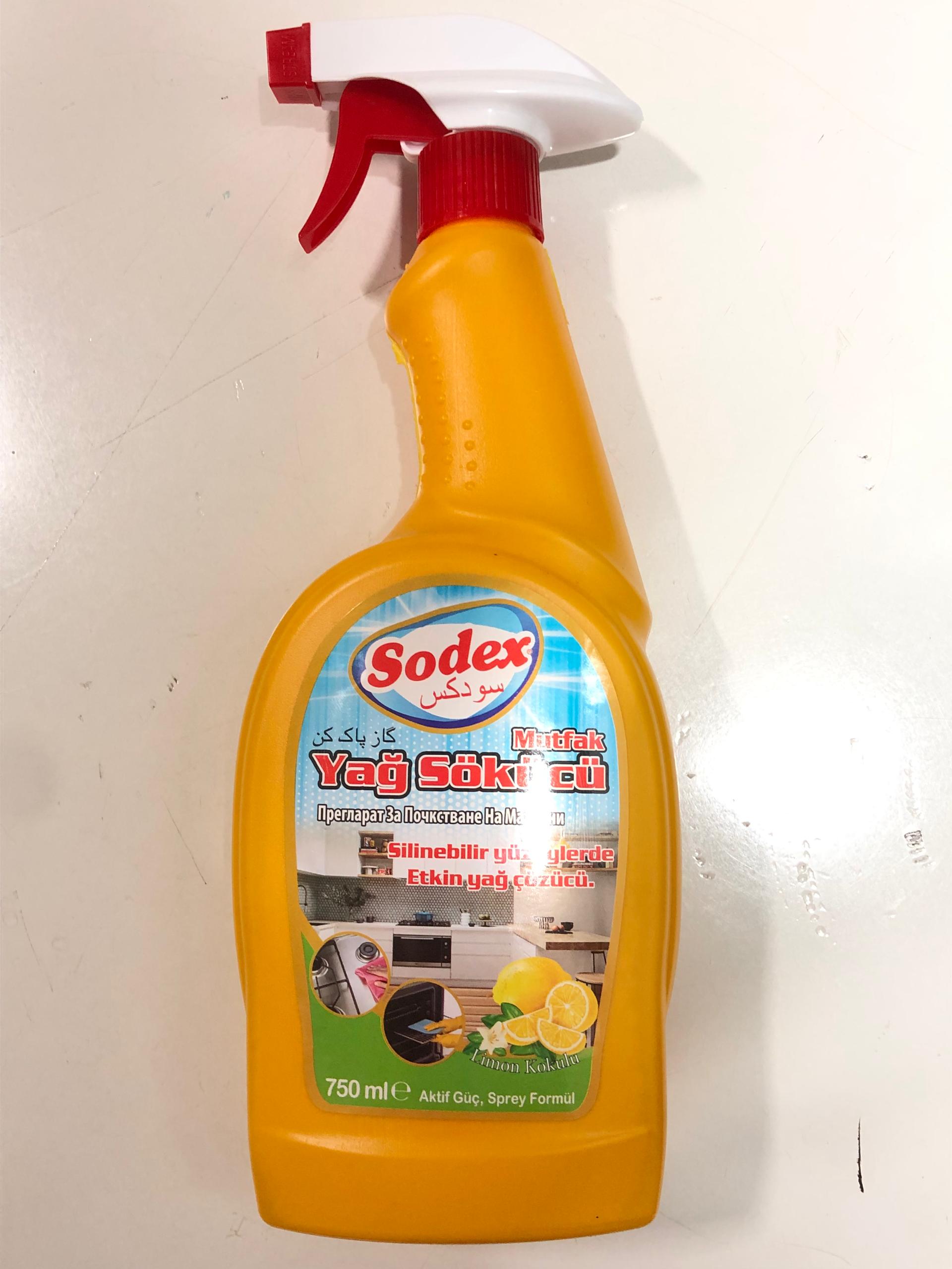 تمیز کننده اجاق گاز سودکس